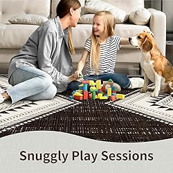 SERISSA Washable Runner Rug,2x6 Soft Non Slip Boho