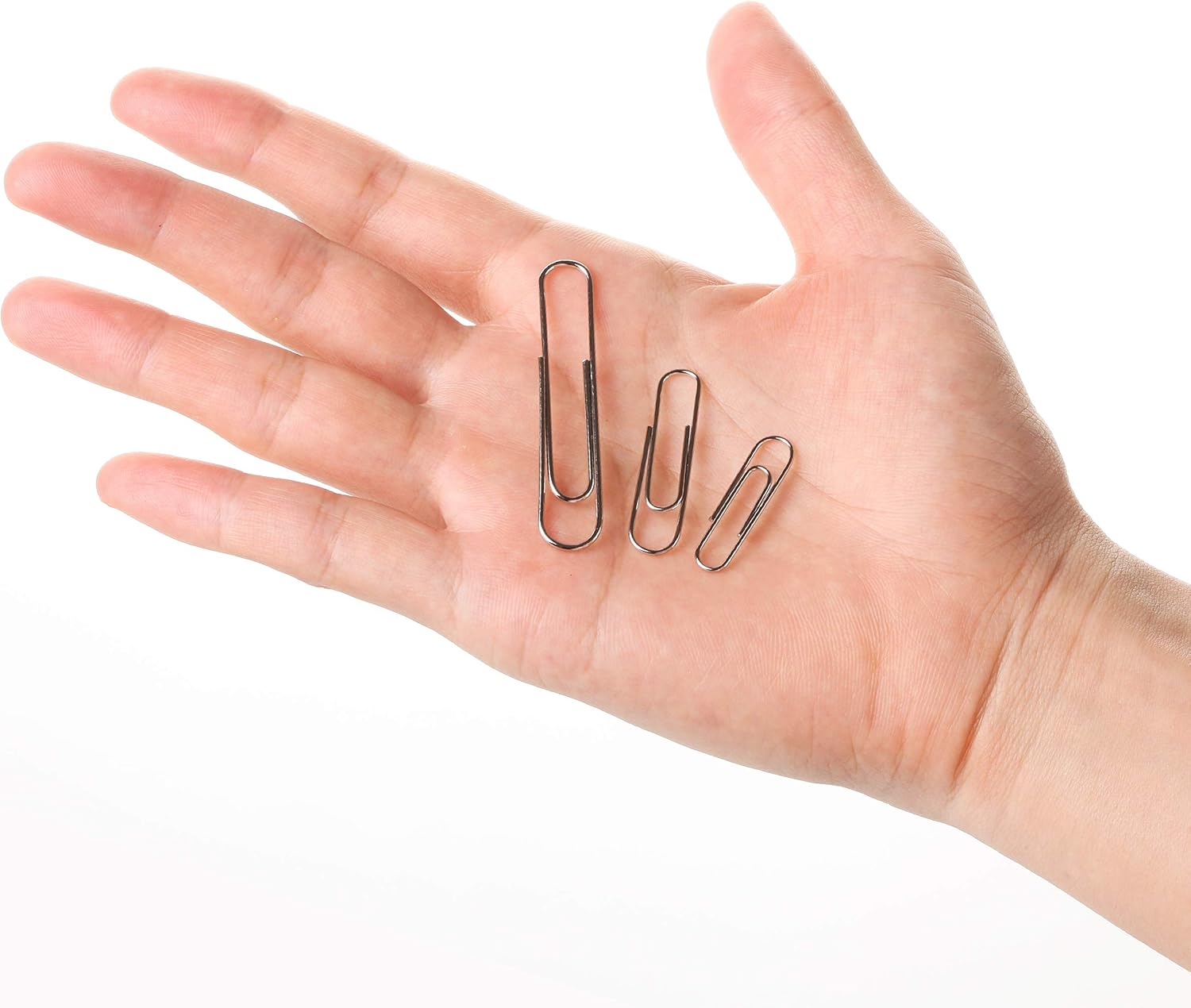 Mr. Pen- Paper Clips, 450 Pack, Silver, Paper Clips Assorted Sizes, Paperclips, Paper Clip, Large Paper Clips, Clips for Paperwork, Small Paper Clips, Big Paper Clips, Paper Clip Assortment, Clip : Office Products