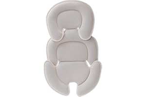 Innokids Head and Body Support Pillow Infant Car Seat Insert for Newborn to Toddler Stroller Cushion (Beige)