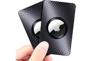 GOCII for Airtag Wallet Holder 2 Pack,Ultra Thin Card Case for Apple Airtag,Airtag Card Holder for Purse, Handbag, Backpack W