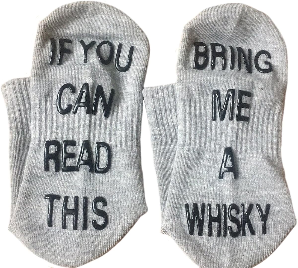 Himozoo If You Can Read This Bring Me Beer Whisky Socks Luxury Cotton Novelty Socks - Image 4