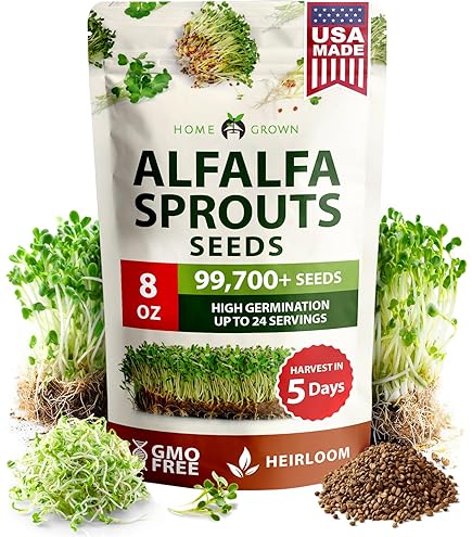 Amazon.com : FARMERS DAUGHTERS SEEDS Alfalfa Seed 1lb Bag (Coated) : Patio,  Lawn & Garden