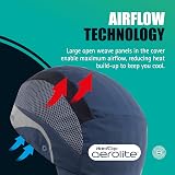 JSP HARDCAP Aerolite Lightweight Safety Bump Cap Black Ventilated EN812 view 5