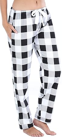 women's flannel pajama bottoms with pockets