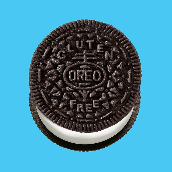 OREO DOUBLE STUF GLUTEN FREE CHOCOLATE SANDWICH COOKIES, GLUTEN FREE COOKIES, 12.47 OZ PACKS