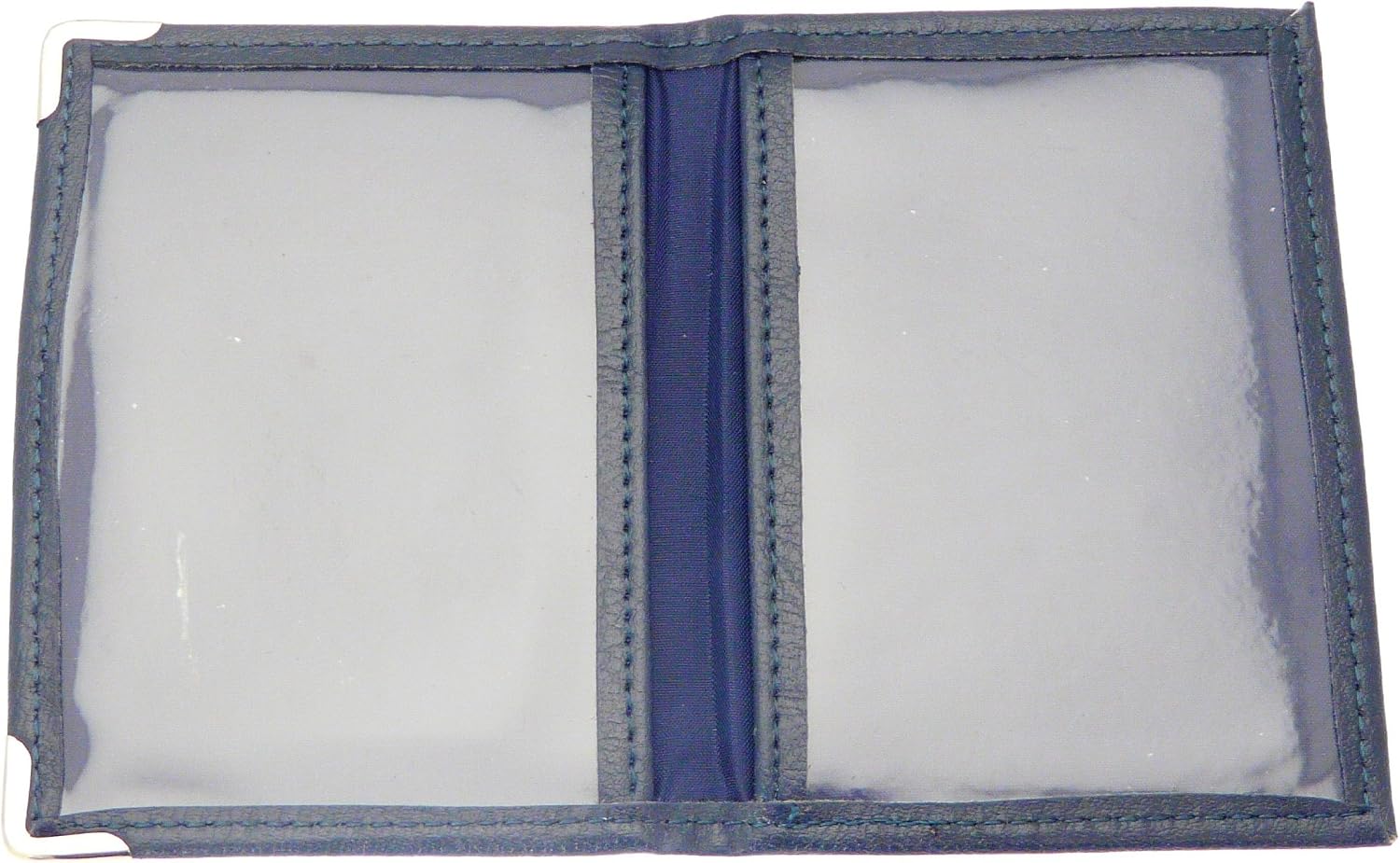 benerini Real Soft Leather Coloured Bus/Train Pass/ID/Oyster/Travel Card Holder with Zip Up Coin Section, Colour C - Image 4