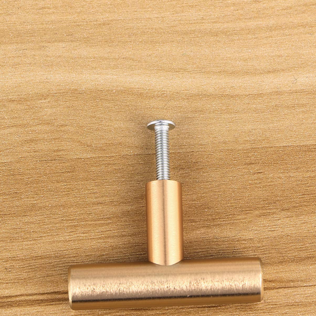 LIOOBO 12pcs manija de Barra en t Tirador de Armario Tiradores de cajón