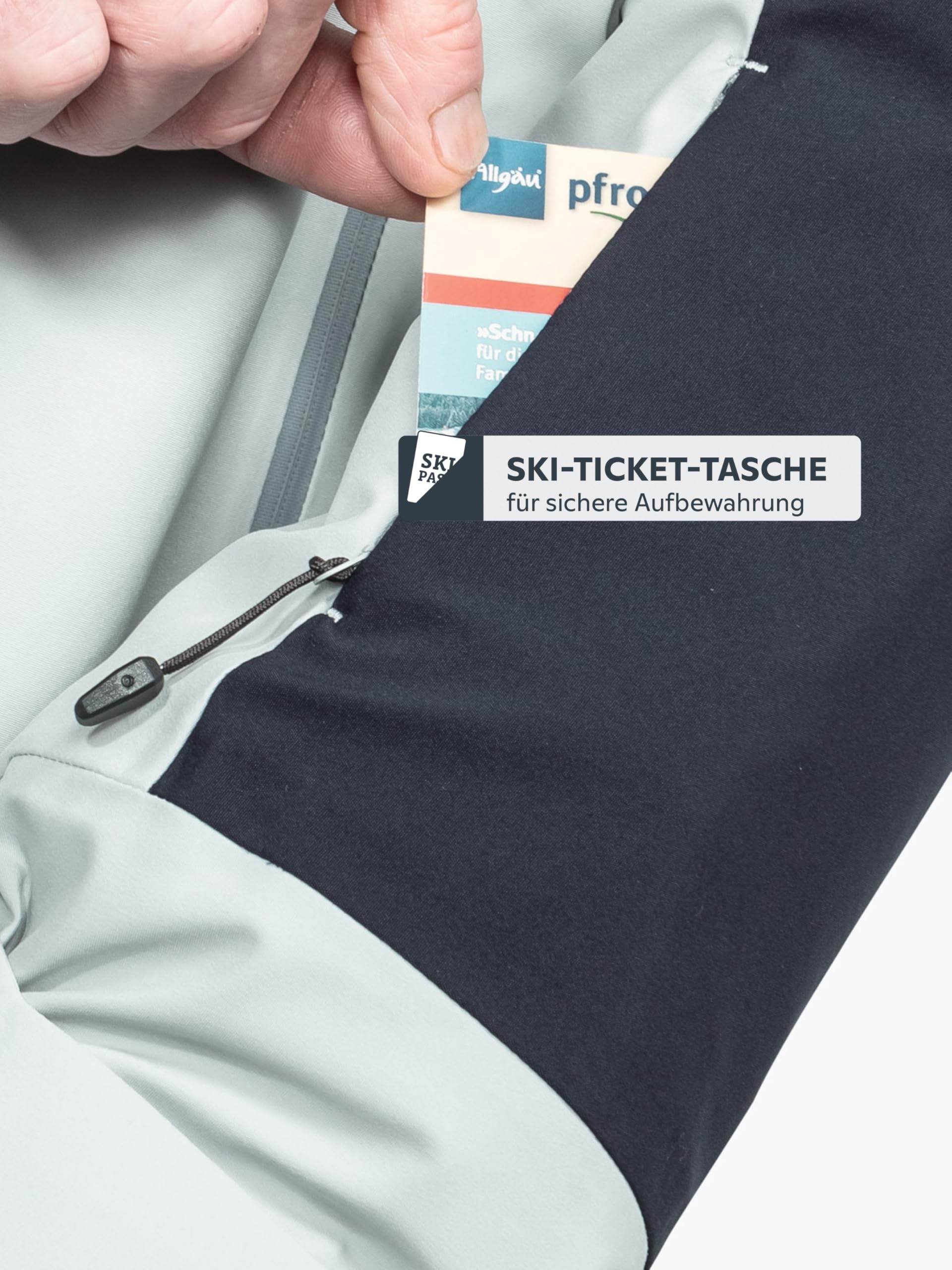 Schöffel Herren Jacket Tanunalpe M Ski, Fjord, 50 EU 6