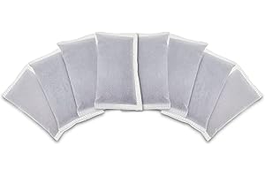 Xcivi Replacement Activated Charcoal Odor Removing Air Filters DustBins Deodorizer, Compatible with iTouchless Trash Cans 8 Gallon and Larger (8)