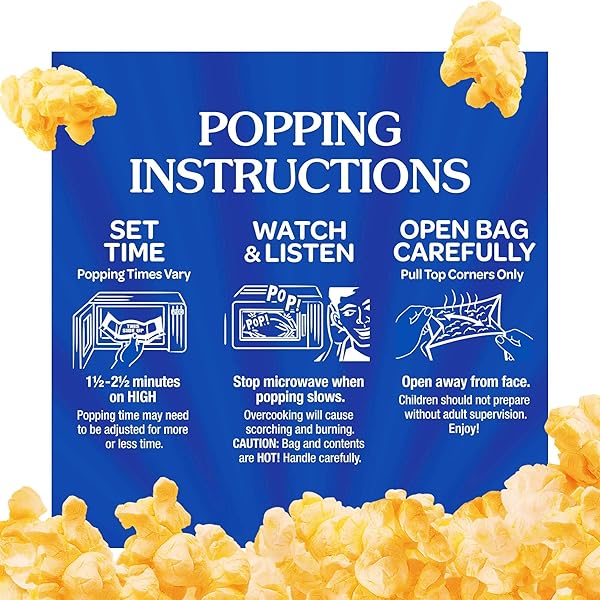 ACT II BUTTER LOVERS MICROWAVE POPCORN, 2.75 OZ., 3-COUNT BAGS
