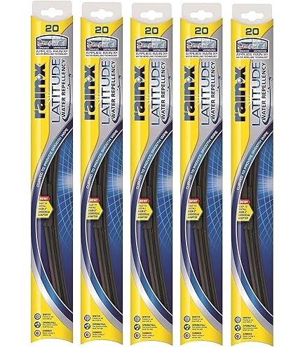 Amazon.com: Rain-X 5079278-2-5PK Latitude 2-IN-1 Water Repellency