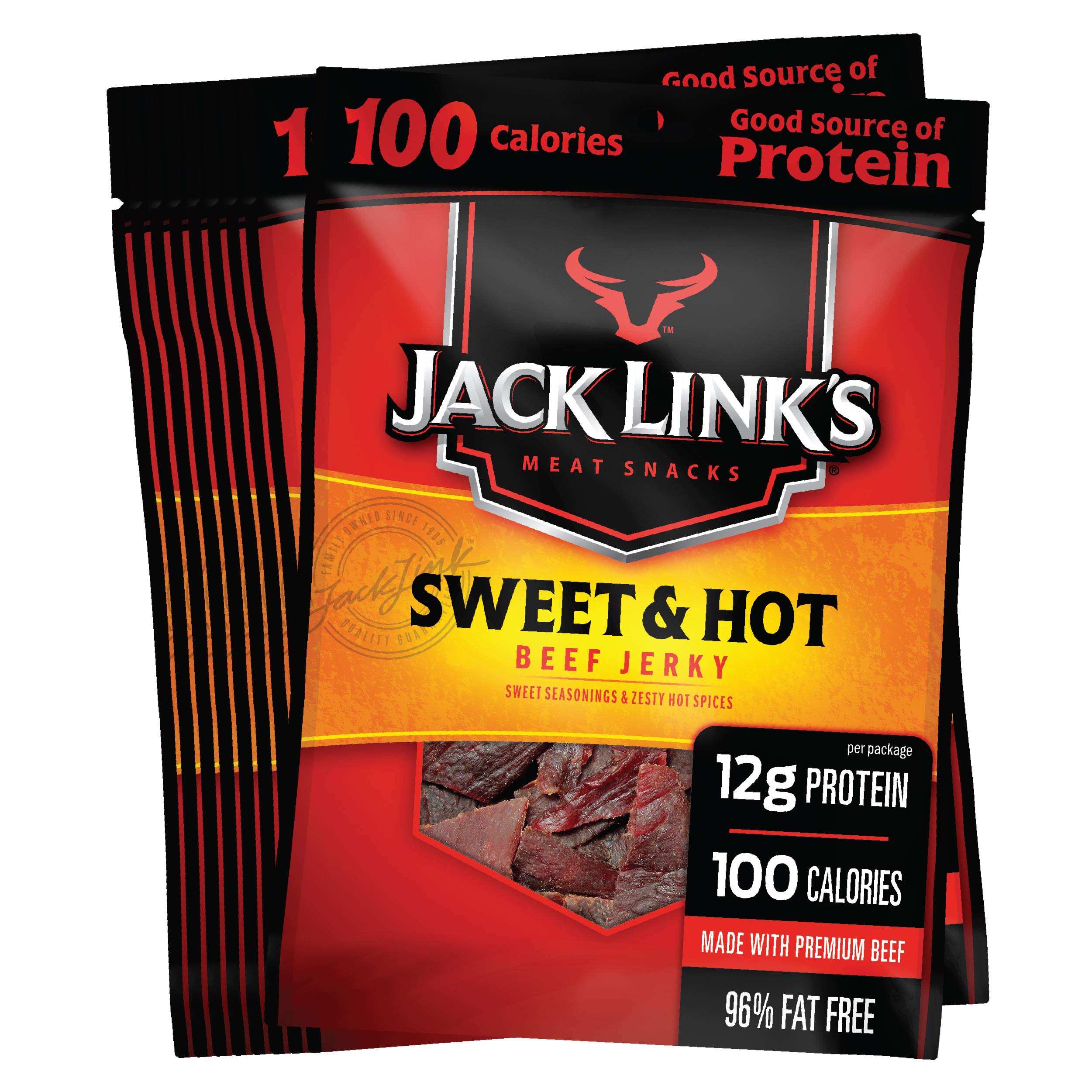 Jack Link's Beef Jerky, Sweet & Hot, Spicy Meat