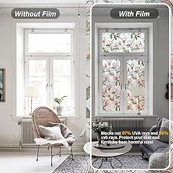 Ranzdn Window Privacy Film - Stained Glass Window
