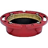 Oatey 42255 165 Cast Iron Flange, 4-Inch