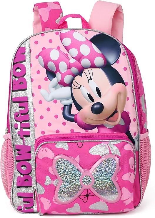 Buy Disney Minnie Mouse 16" Large Backpack (Bowtiful) at Amazon.in