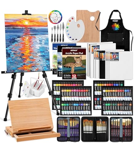 Amazon.com: Soucolor Arts and Crafts Kits, 192-Pack Deluxe Art Set