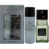 Jacques Bogart One Man Show for Men - 2 Pc Gift Set 3.3oz EDT Spray, 6.6oz Body Spray