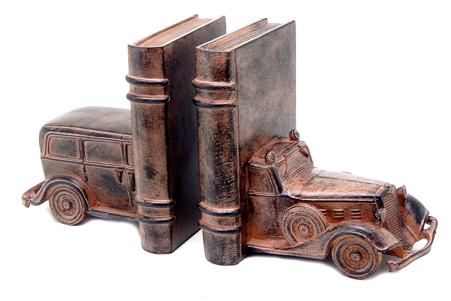 Decorative Bookends Vintage Style Car Books Ends Paper Weights