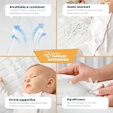 Mother Nurture Eco Fibre Travel Cot Mattress 95x65cm Hypoallergenic view 4
