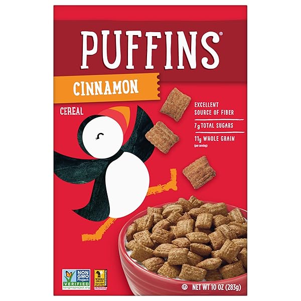 BARBARA’S BAKERY PUFFINS, CINNAMON, 10 OZ