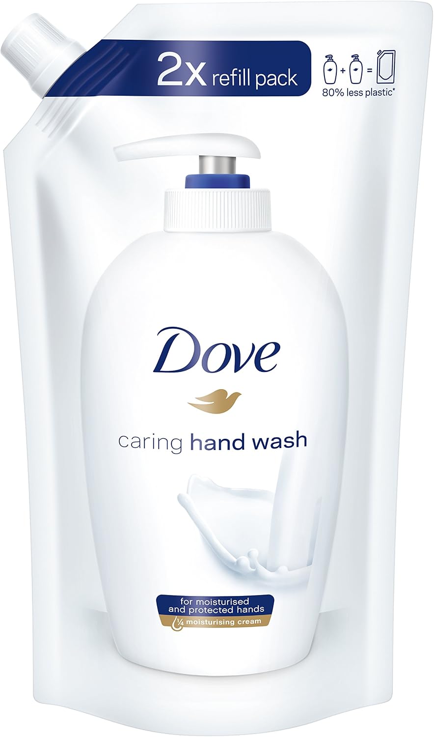 Pack Dove De 3 Crèmes Lavantes Mains 500 Ml + Crème De Douche 250 Ml - Lot économique - Neuf