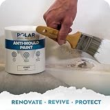 Polar Anti Mould Paint 500ml Brilliant Matt White 5 Year Mould Resistant view 7