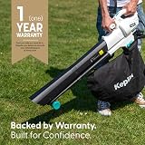 Keplin 3-in-1 Leaf Blower Garden Vacuum Mulcher 3500W 35L Bag 10m Cable view 8