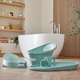Shnuggle Bath Rinse Cup Soft Rim Hair Rinsing Jug with Handle Eucalyptus view 7