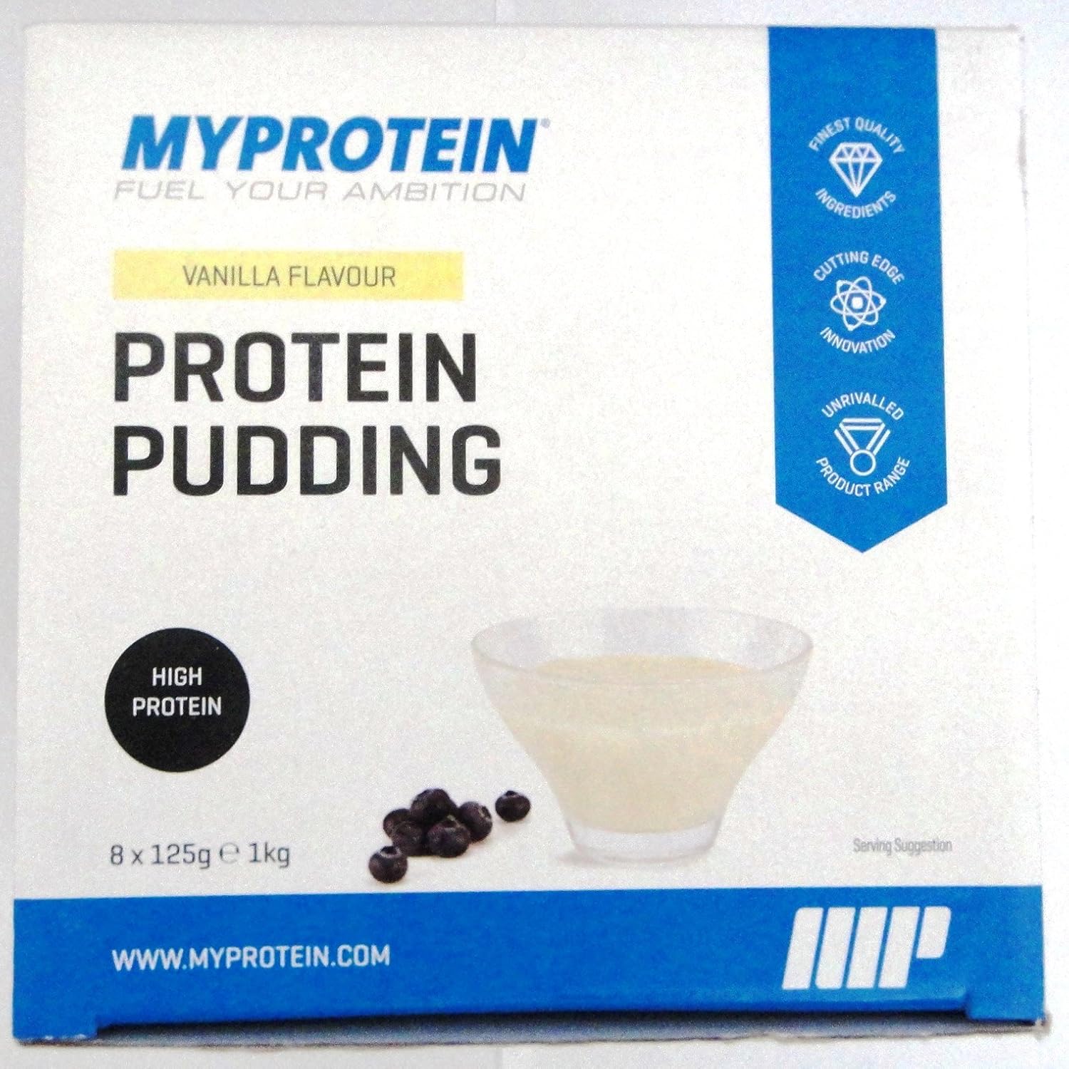 Myprotein Protein Pudding Vanilla, 1er Pack (1 x 1 kg) Amazon.de
