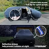 Vorsprung Universal Car Cover Driver Side Zip Waterproof All Weather 4 Sizes view 5