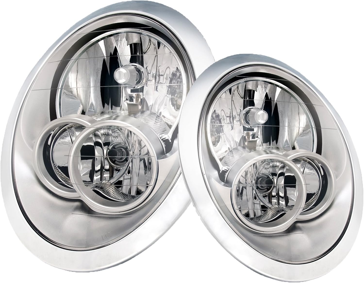 Car & Truck Headlights DEPO Black Headlights Pair For 20052008 Mini