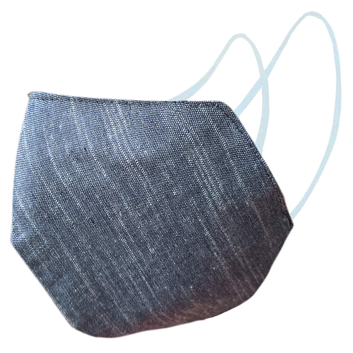 ATMOSAER Cloth Face Mask (Pack of 2), Grey Washable, Reusable, Anti-Dust Face Mask (Dust Particle & Droplet Protection) (SHIPS FROM THE UAE)