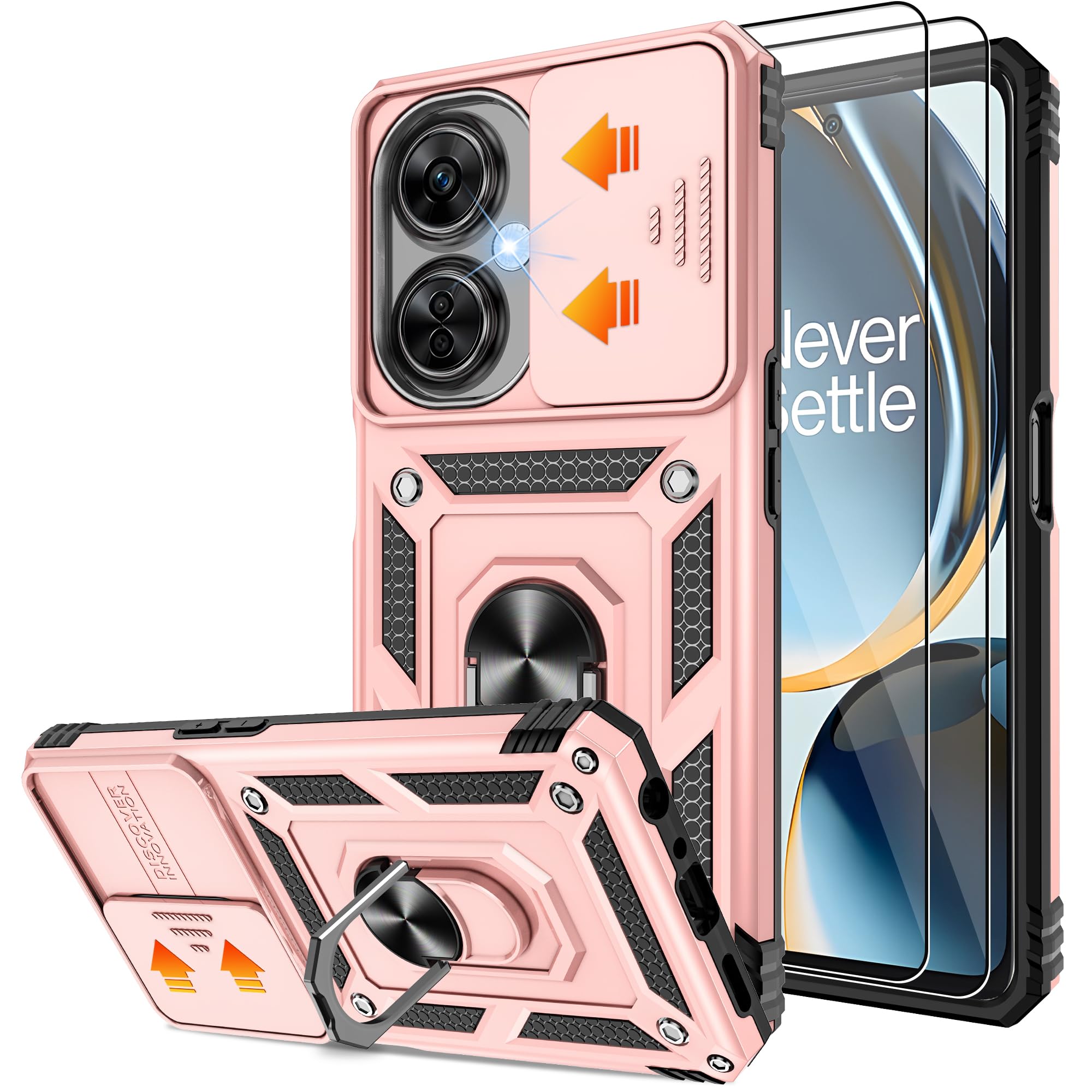 Fit for OnePlus Nord N30 5G Case with Slide Camera