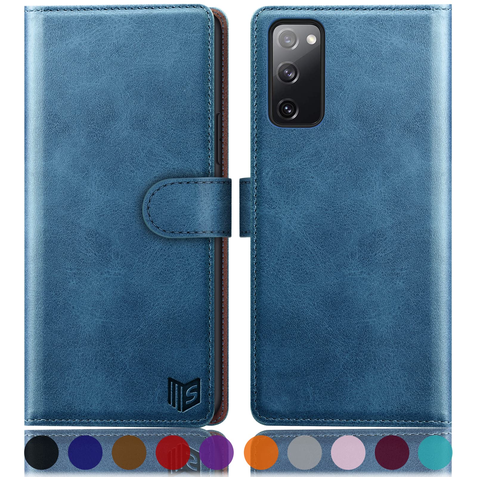 SUANPOT for Samsung Galaxy S20 FE 5G Wallet case