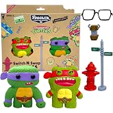 P.M.I. Fuggler Season 2 Switch N&rsquo; Swap 2-Pack Collectible Figures Creepy Toys with Mix-and-Match Accessories Disturbing Expressions Weird Fun (Switch N&rsquo; Swap 2-Pack)
