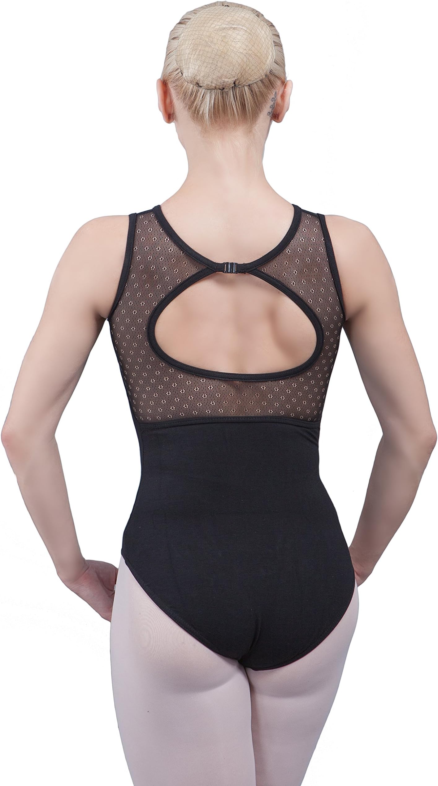 Dance FavouriteHollow Back Ballet Leotards Lace Adult Ballerina Dancewear for Women and Girls Gymnastics 01D0049