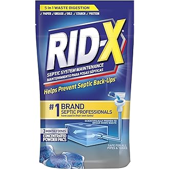 Rid-X Septic Tank Treatment for Garbage Disposals - Thumbnail 3