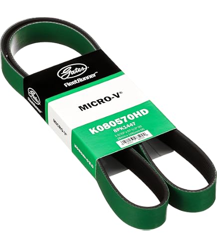 Amazon.com: Gates K080570 Micro-V Serpentine Drive Belt | Replaces