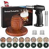 Whiskey Smoker Kit with Torch, Valentines Day Gifts for Him, Men, Dad, Husband, Cocktail Smoker Infuser Kit Old Fashioned Drink Smoker Kit Birthday Bourbon Gifts
