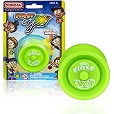 Duncan Toys First Yo! Responsive Beginner Yo-Yo for Kids, Green/Yellow | Super-Soft Silicone Body, Shorter String for Better Control, Responsive Return, Safe for Young Kids