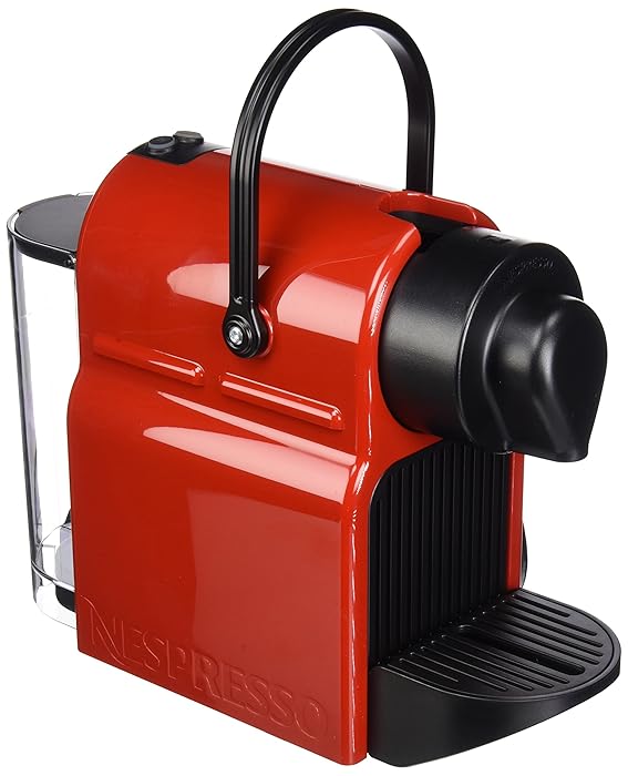 Nespresso Inissia Espresso Maker, Red (Discontinued Model)