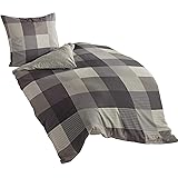 Bierbaum Bettwäsche 4036 Fein-Biber - Flauschige Winterbettwäsche 155x220cm + 80x80cm