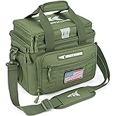 KastKing KarryAll Fishing Tackle Bag, Saltwater &amp; Freshwater Gear Storage | Water‑Resistant Material, Padded Shoulder Strap, Fishing Gear Storage, Large Capacity