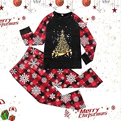 Christmas Pajamas for Family Pjs Matching Sets for