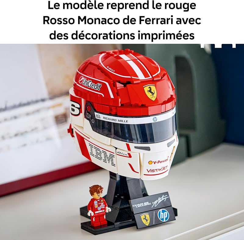 Editions Scuderia Ferrari HP Casque de Charles Leclerc 43014