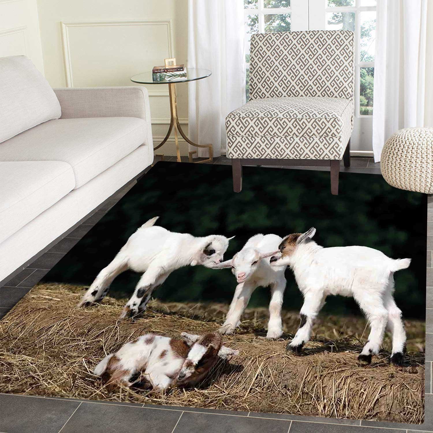 Amazon Com Animal Rugs For Bedroom Cute Adorable Baby