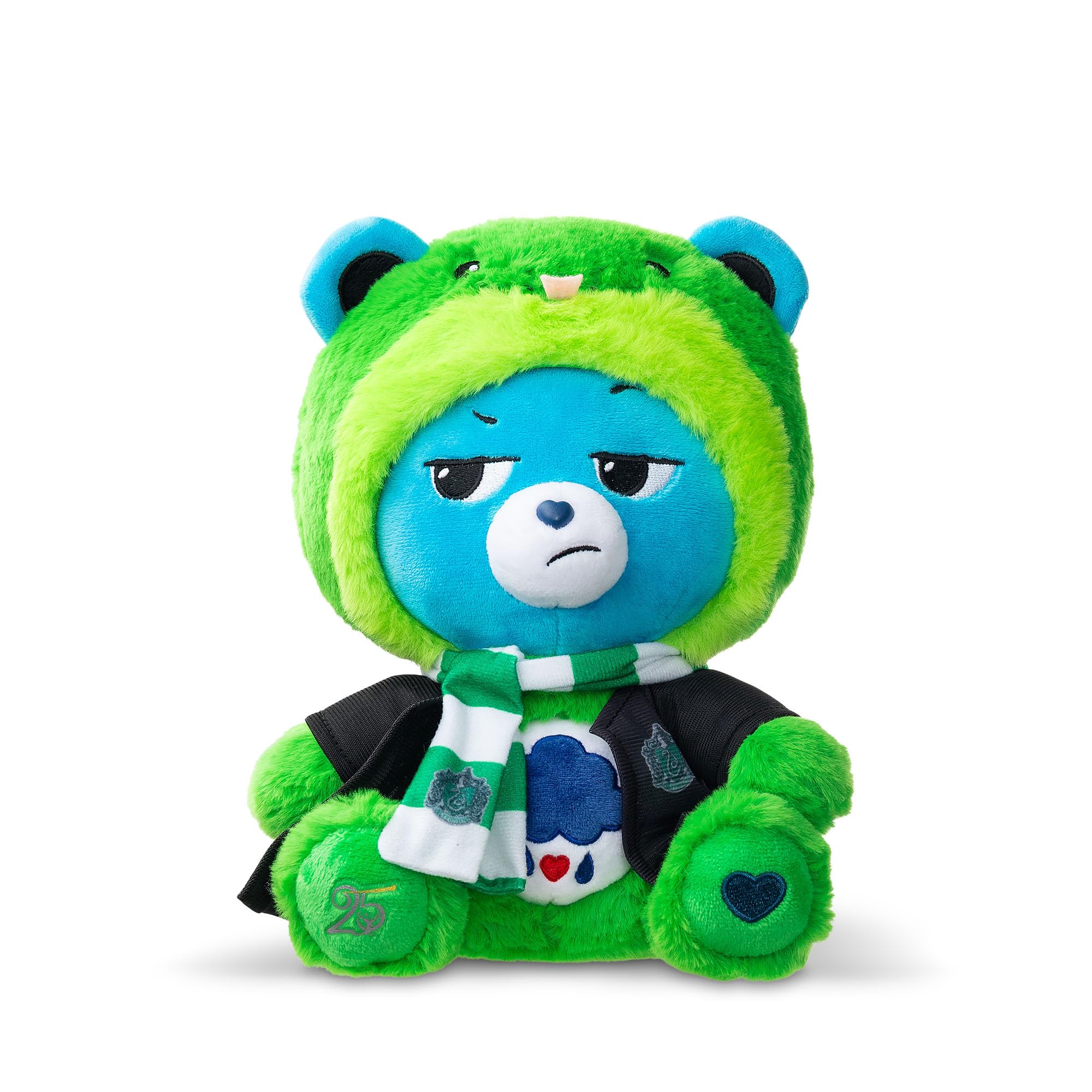 Harry Potter x Care Bears - Slytherin House Grumpy Bear 12" Plush