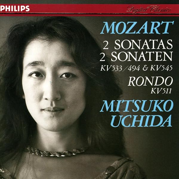 SP12in英コロンビア2枚モーツァルトPソナタ/DINU LIPATTI Wolfgang Amadeus Mozart, Mitsuko Uchida - Mozart: 2 Sonatas KV533