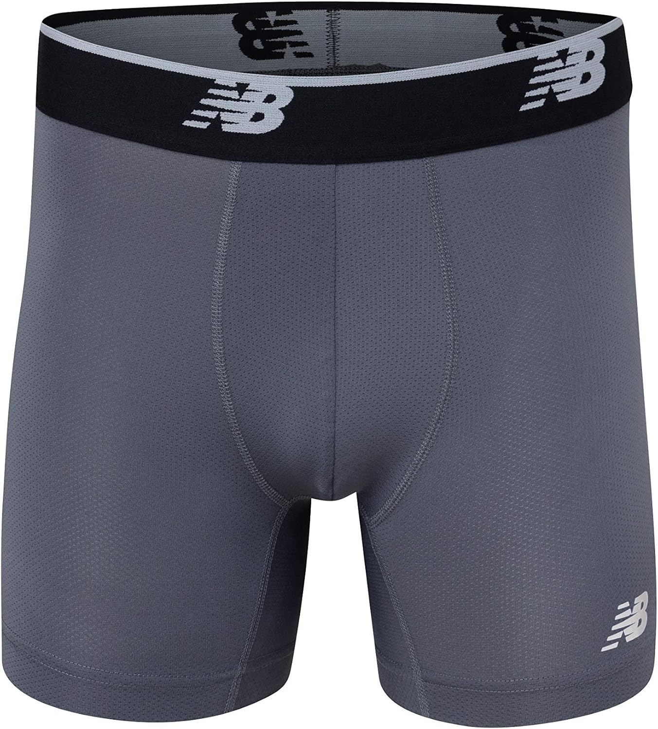 Athletic Compression Underwear New Balance Mens Mesh 5 No Fly Boxer