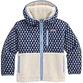 vineyard vines girls Girls' Quilted Fleece Puffer Jacket